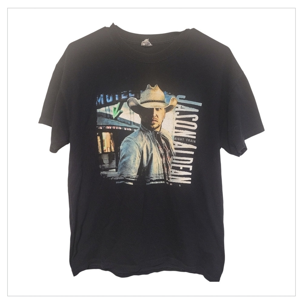 6/30 Jason Aldean T-Shirt Night Train Tour T-Shirt | Concert Tee | Anvil